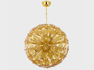 SUPERNOVA - Murano glass chandelier by Sogni Di Cristallo - view 2